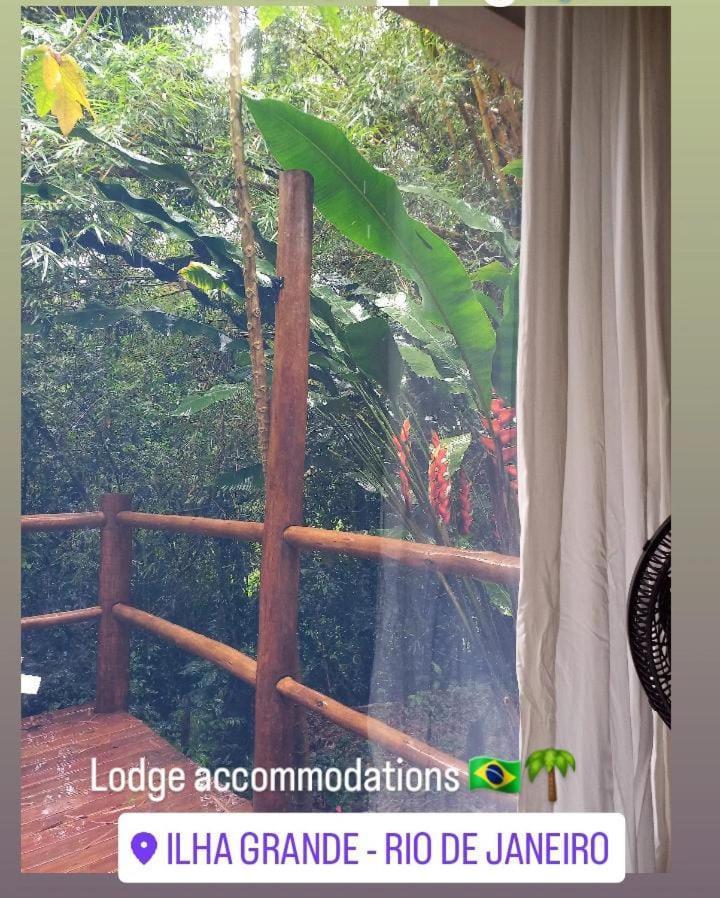 Bangalo Na Acqua Jungle Lodge Abraão Extérieur photo